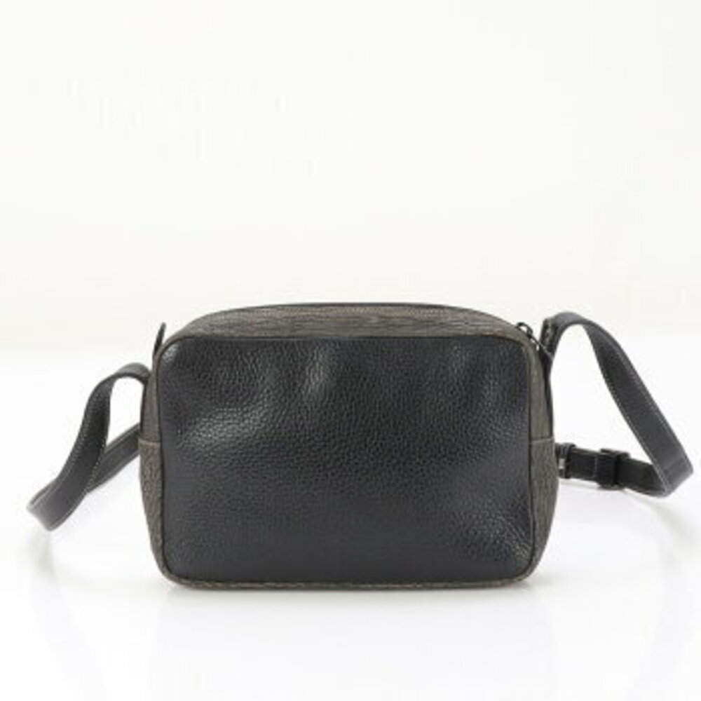 Gucci sharkskin patchwork ostrich leather shoulde… - image 5